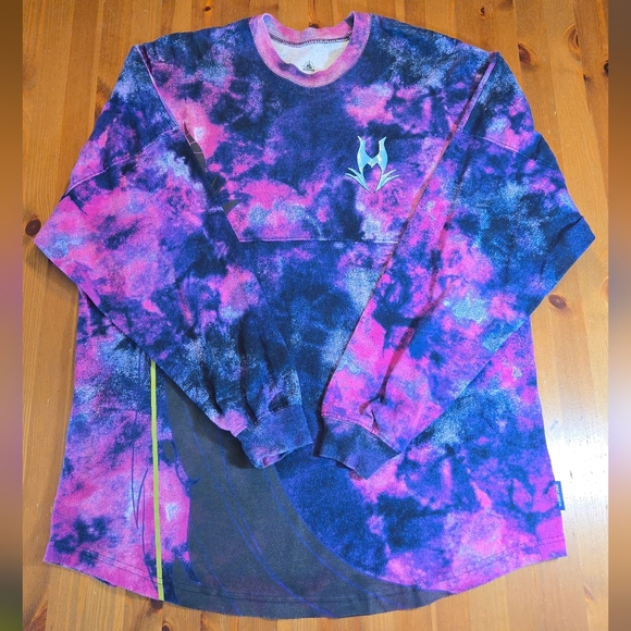 Disney Parks Maleficent Tie Dye Spirit Jersey Size L - Picture 9 of 11
